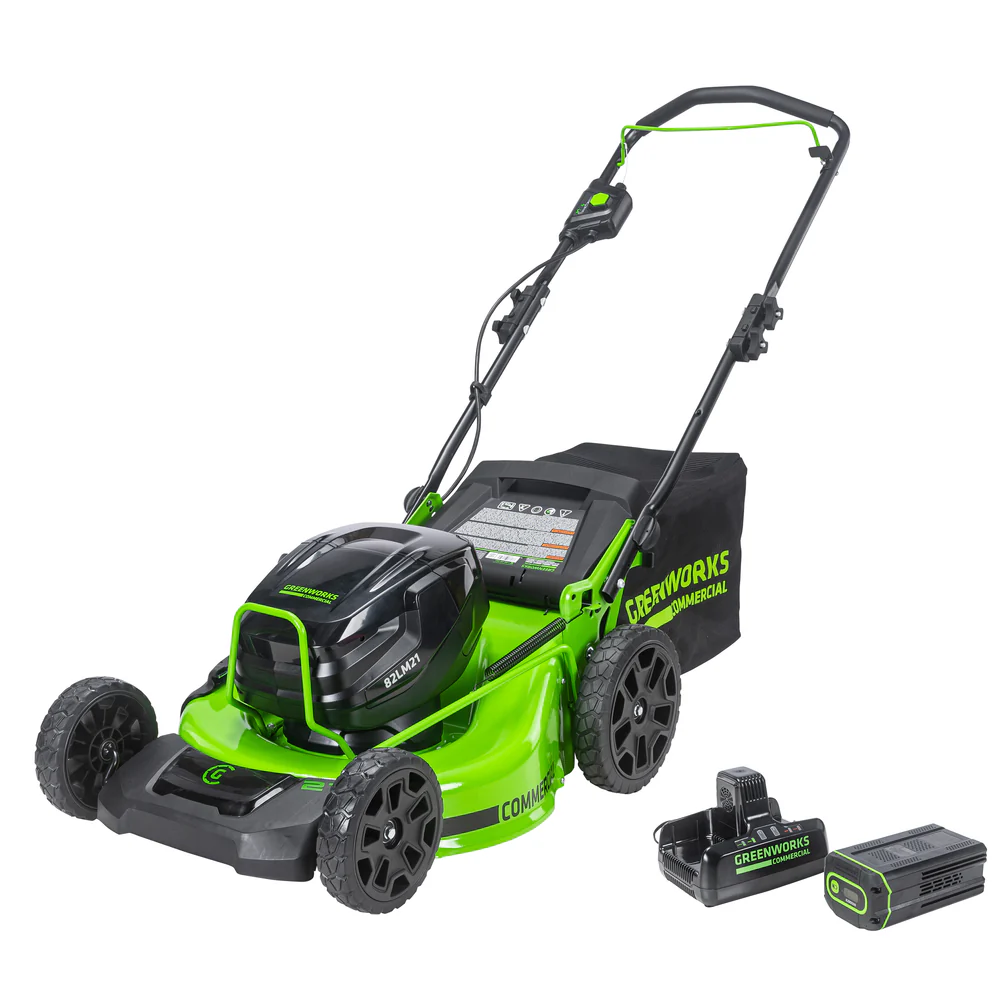 21" Push Mower with Batteries and Charger